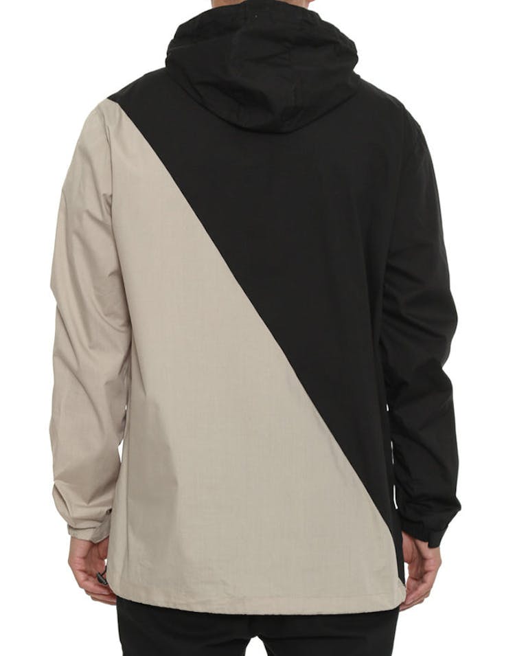 Splice Windbreaker Jacket Black/cream