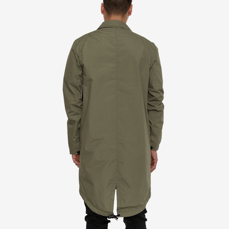 Carre Trench Coat Khaki Green