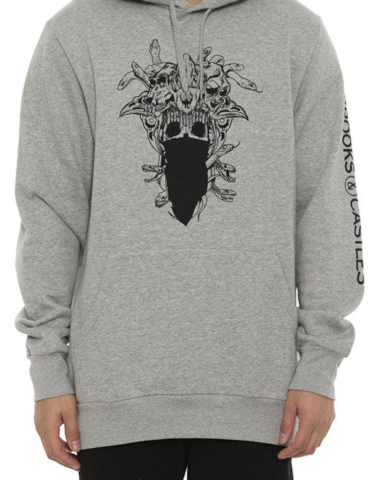 Gorgon Medusa Hood Grey