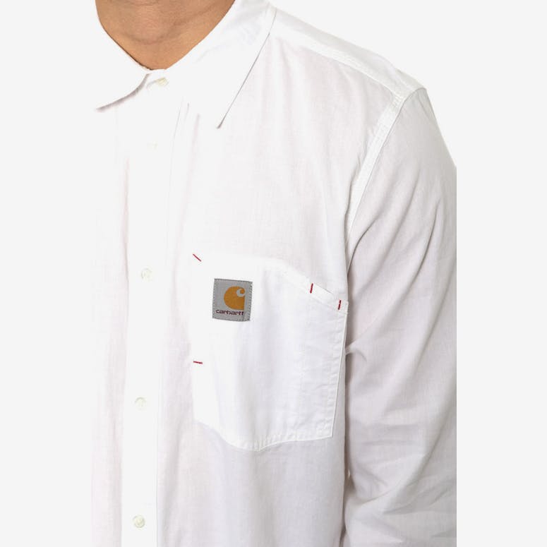 State Long Sleeve Shirt White