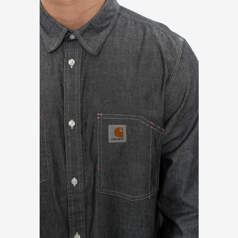 State Long Sleeve Shirt Black
