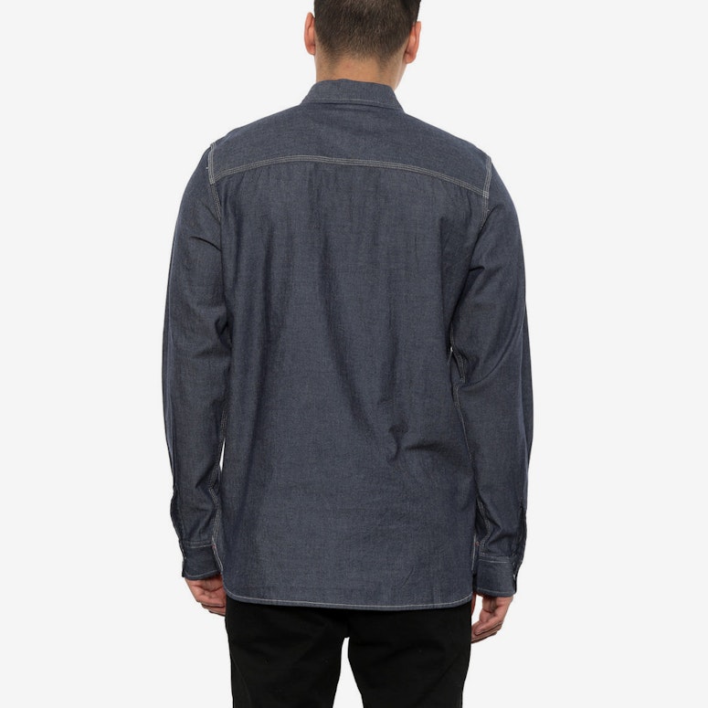 State Long Sleeve Shirt Blue