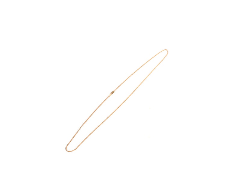 Lady Guadalupe Pendant Chain Gold