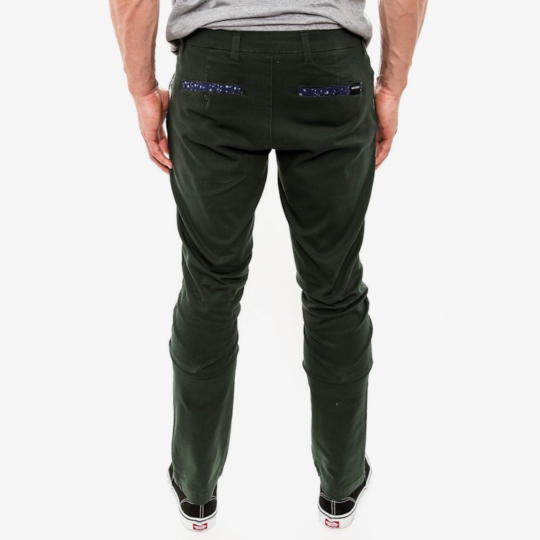 Parkes Pant Olive/brown