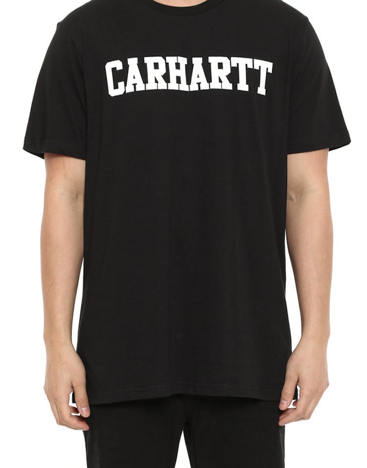 College LT Short Sleeve Shirt Black/white