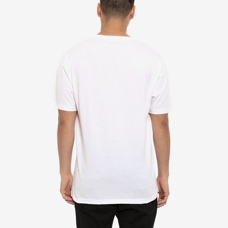 Wip Script Short Sleeve Shirt White/black