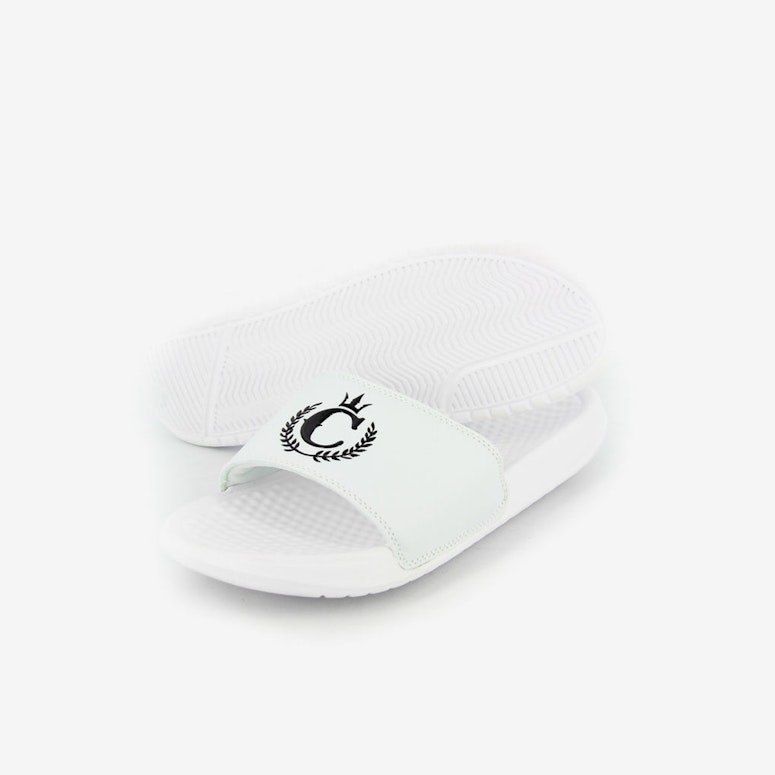 Culture Kings Slides White/black