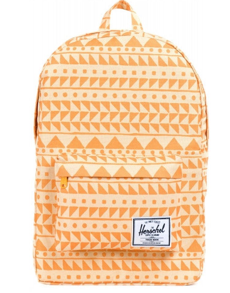 Classic Backpack Cream/orange/br