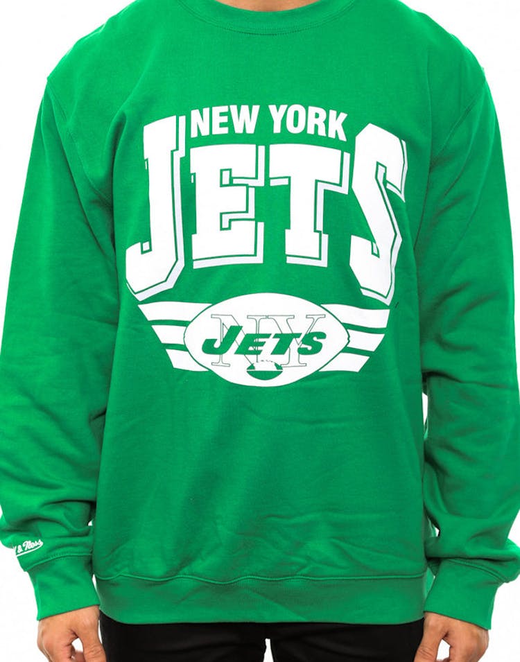 New York Jets Crewneck Green/white