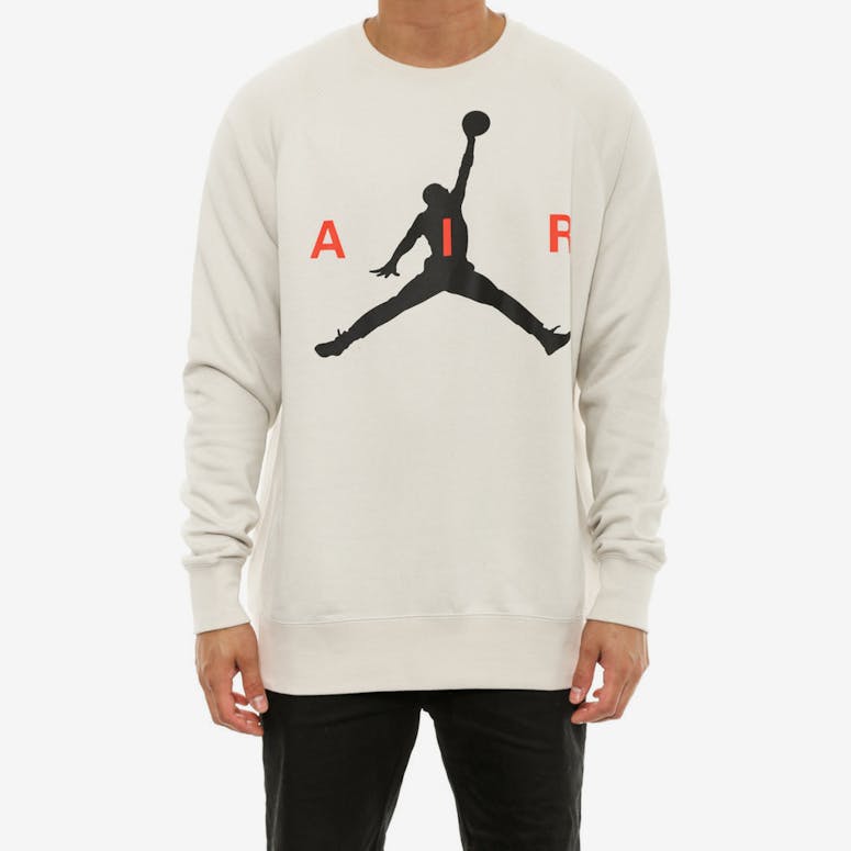 Jumpman Graph Brush Crew Natural/black