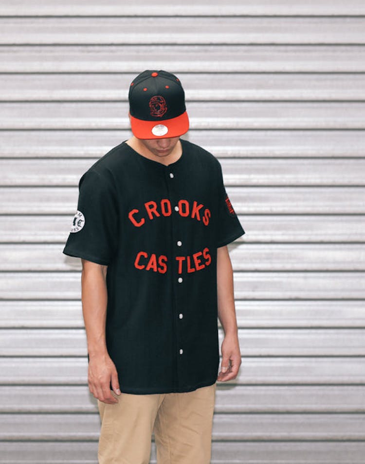 Southpaw Baseball Jersey Black