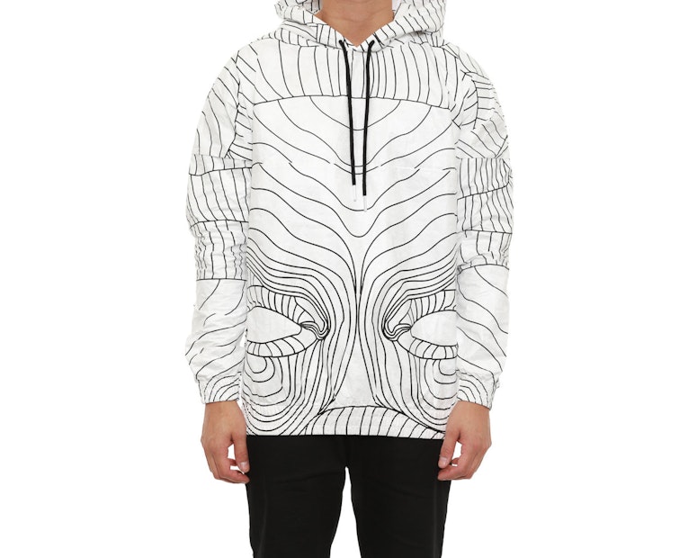 All Eyez Pull Over Hood White