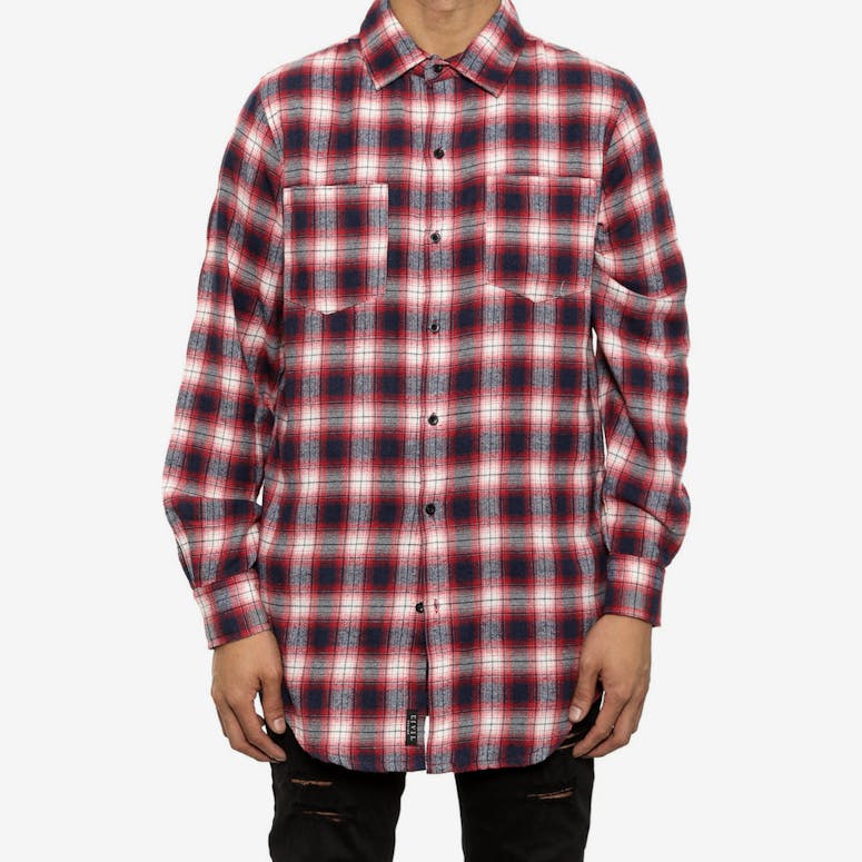 Regime Flannel Button up Red