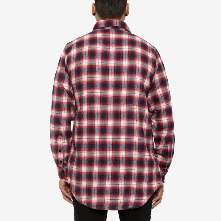 Regime Flannel Button up Red