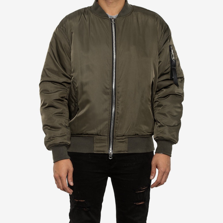 Sherpa Ma-1 Bomber Jacket Olive