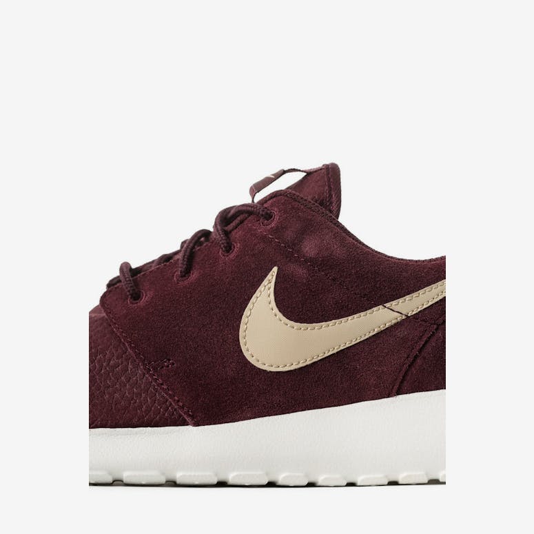 Rosherun Suede Burgundy/gold