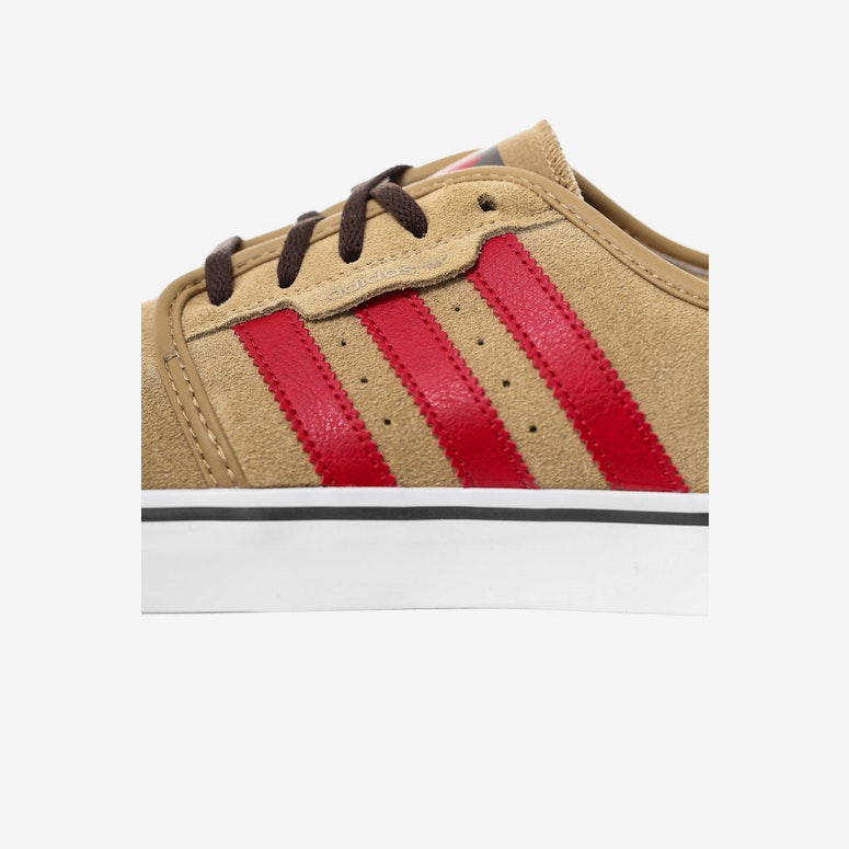 Seeley Boat Shoe 2 Khaki/red