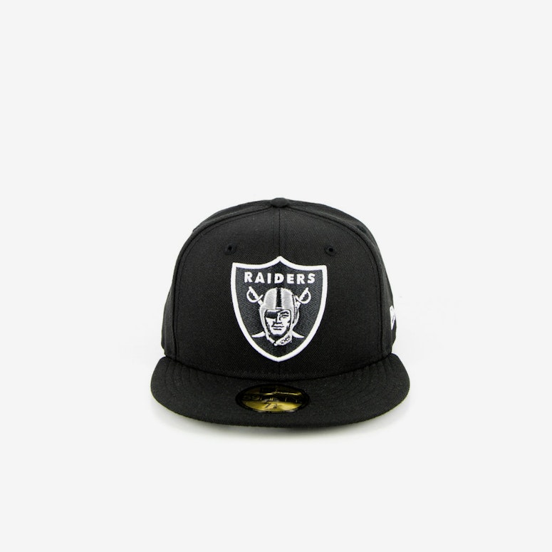 Oakland Raiders Fashion Fitted Black