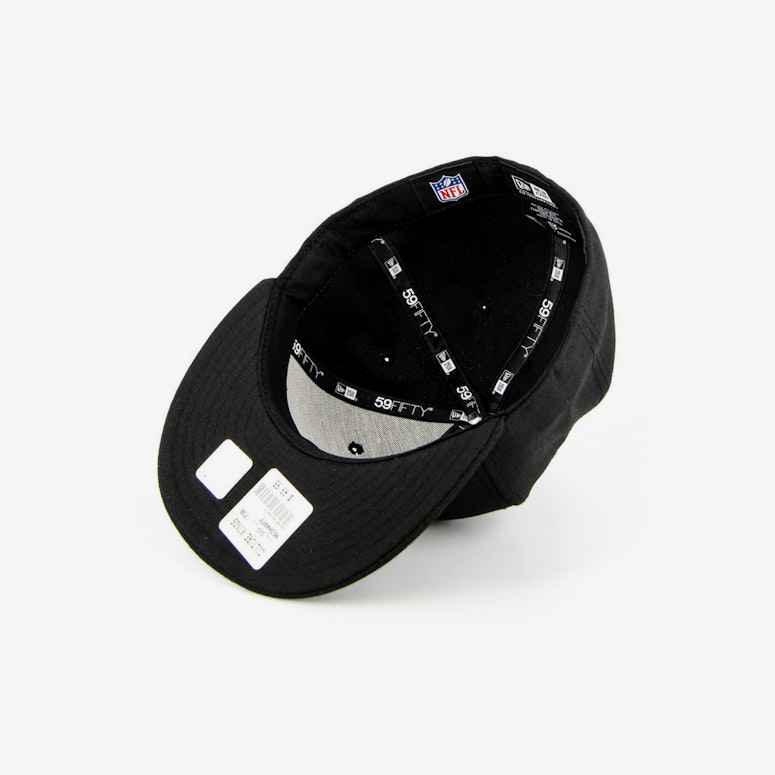 Oakland Raiders Fashion Fitted Black