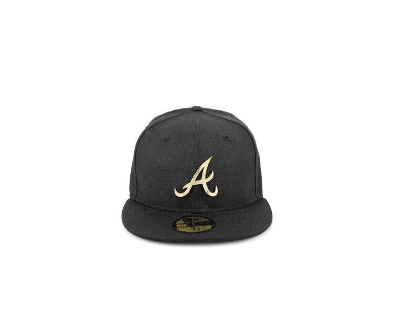 Atlanta Braves Metal Black/gold