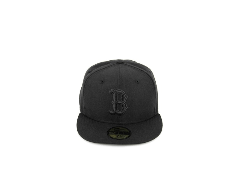 Boston Red Sox Fashion Fitted Black/black