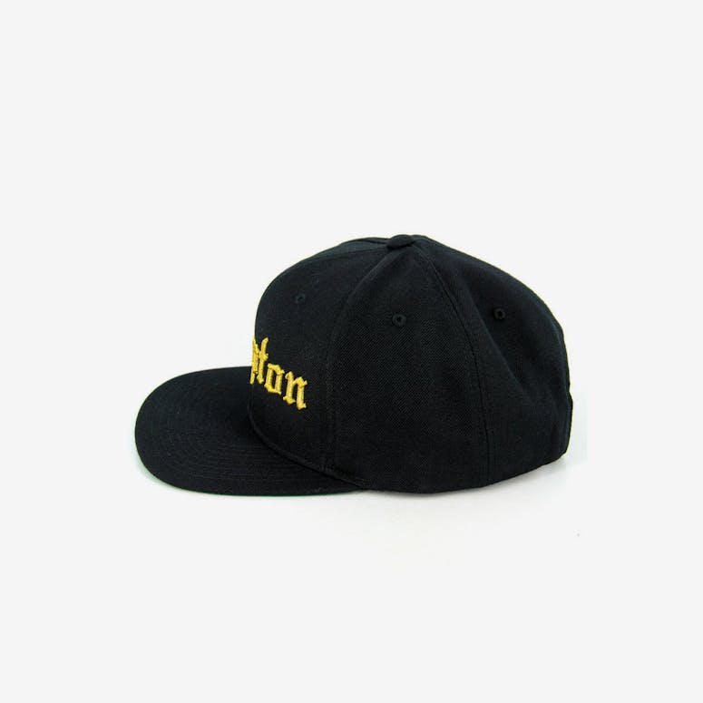 Compton Premium Snapback Black/gold