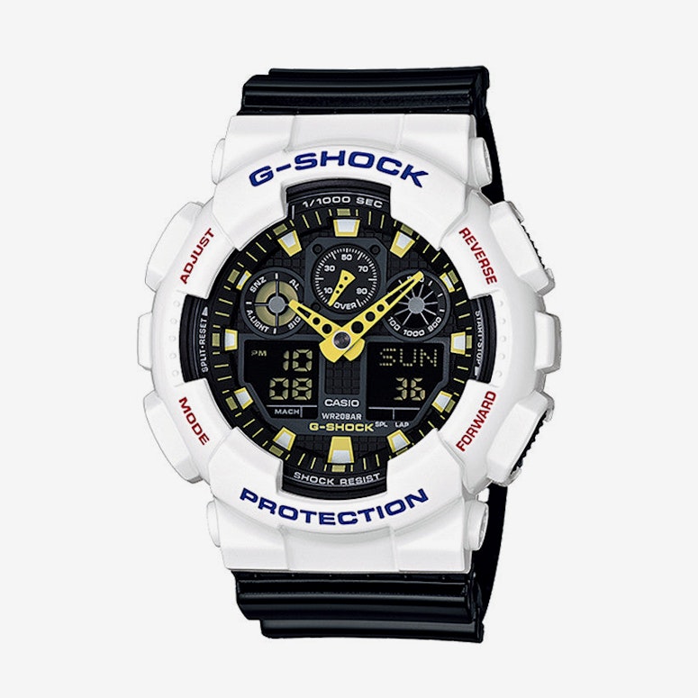 100 Colour Series White/black