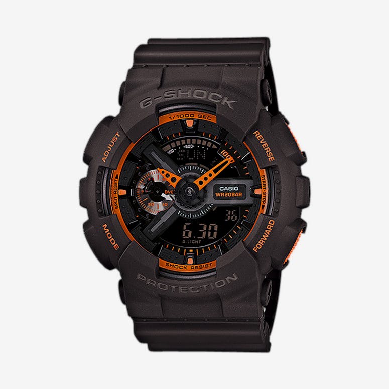 Ga110ts Ana/dig Neon Grey/orange