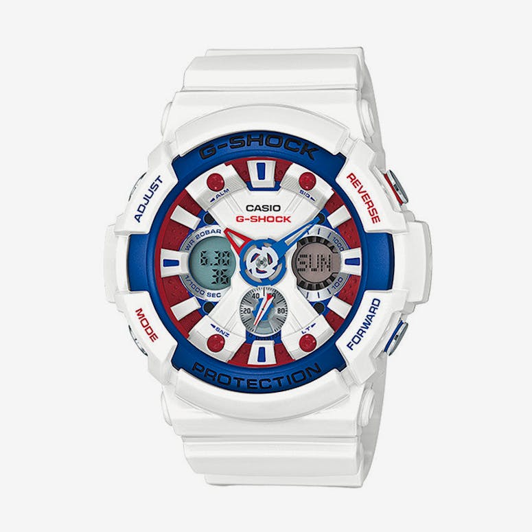 Ga201tr Analog Tri Colour White