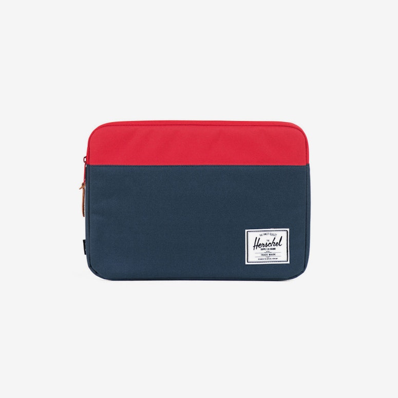 Anchor Sleeve 13 Inch Macbook Navy/red