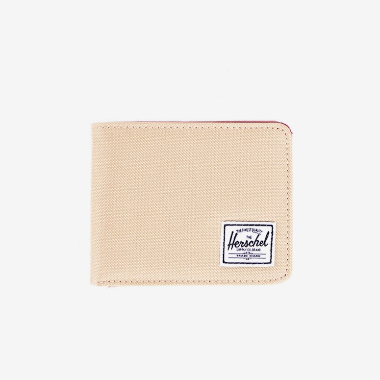 Hank Wallet Khaki/burgundy