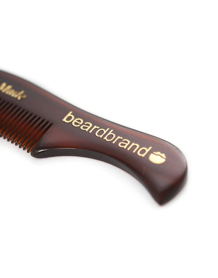 Beard Brand Comb Brown