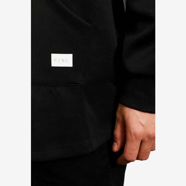 Staple Wrap Hoodie Black