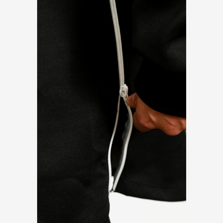 Staple Wrap Hoodie Black