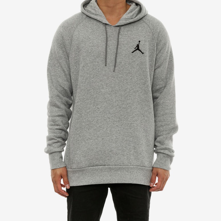 Jumpman Brushed PO Hoody Grey/black