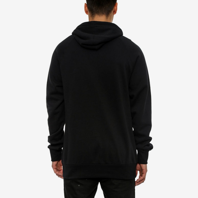Jumpman Grph Brush Hoodie Black/red