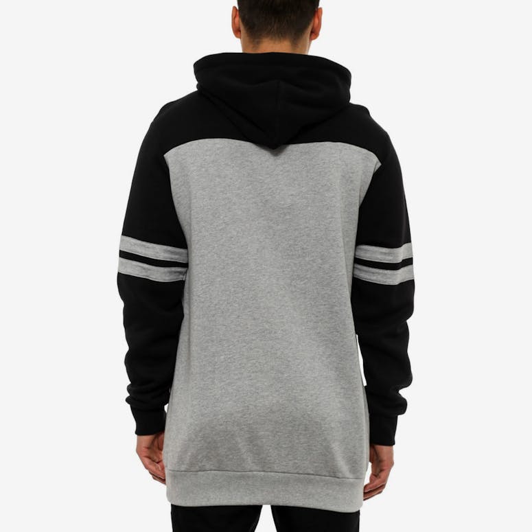 Fugitive Hooded Pullover Grey/black