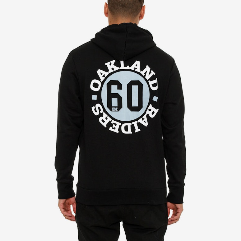 Raiders Zip Hoody Black