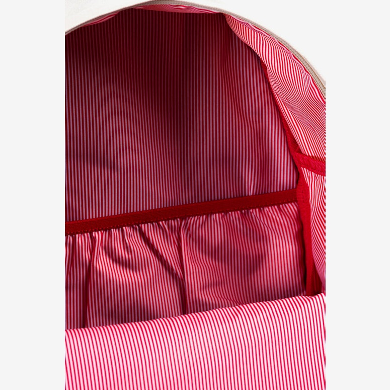 Parker Backpack White/red/yello