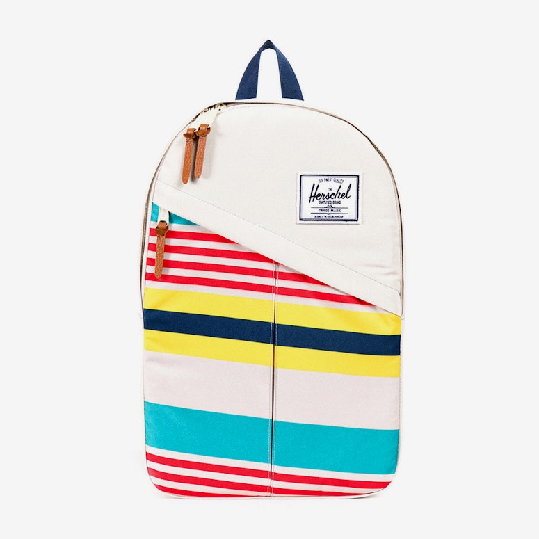 Parker Backpack White/red/yello