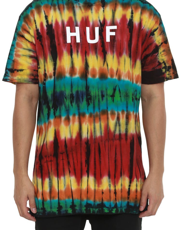 OG Logo Tie Dye Tee Black/multi-col