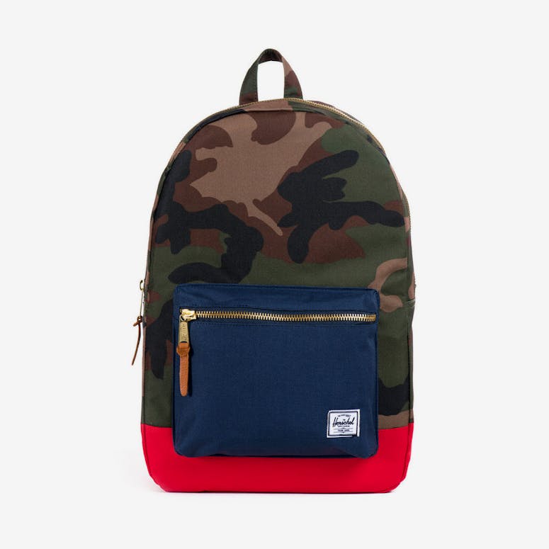 Settlement Backpack Camo/navy/red