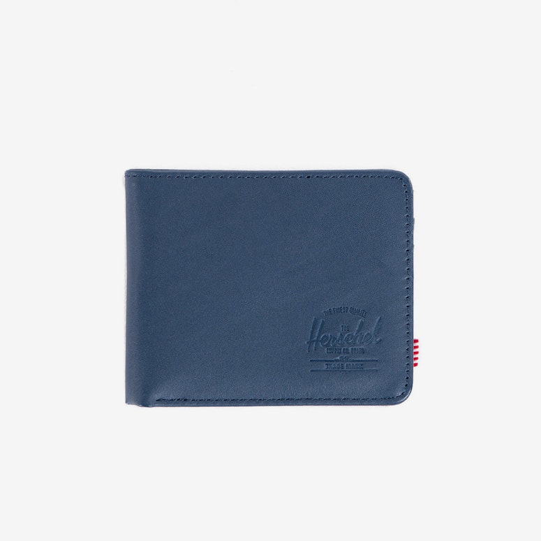 Hank Leather Wallet Navy