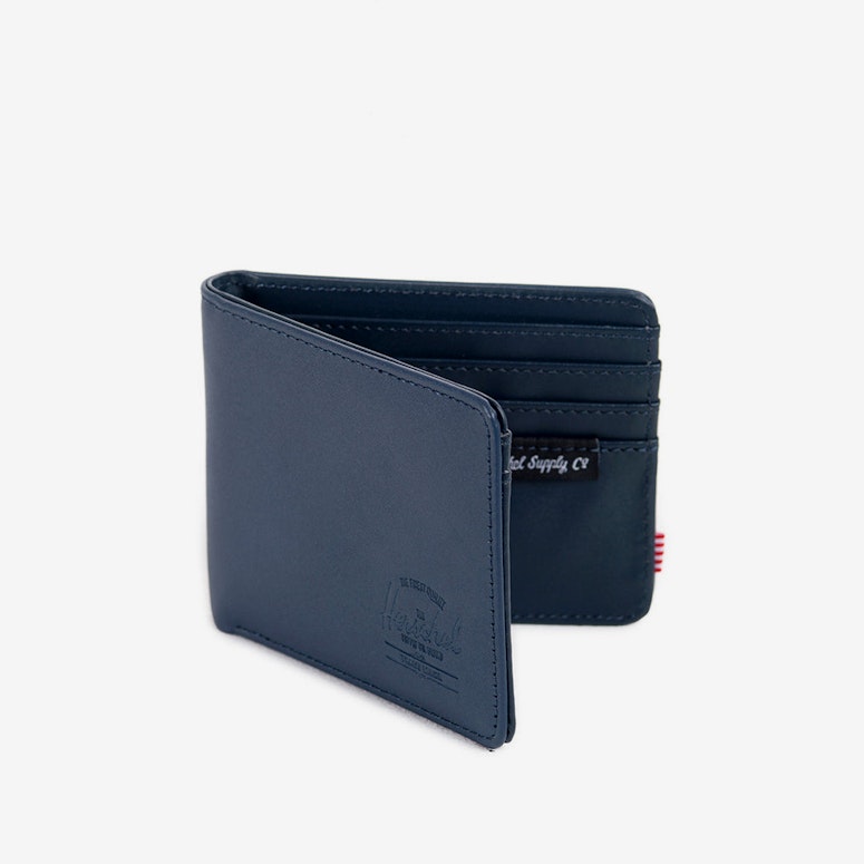 Hank Leather Wallet Navy