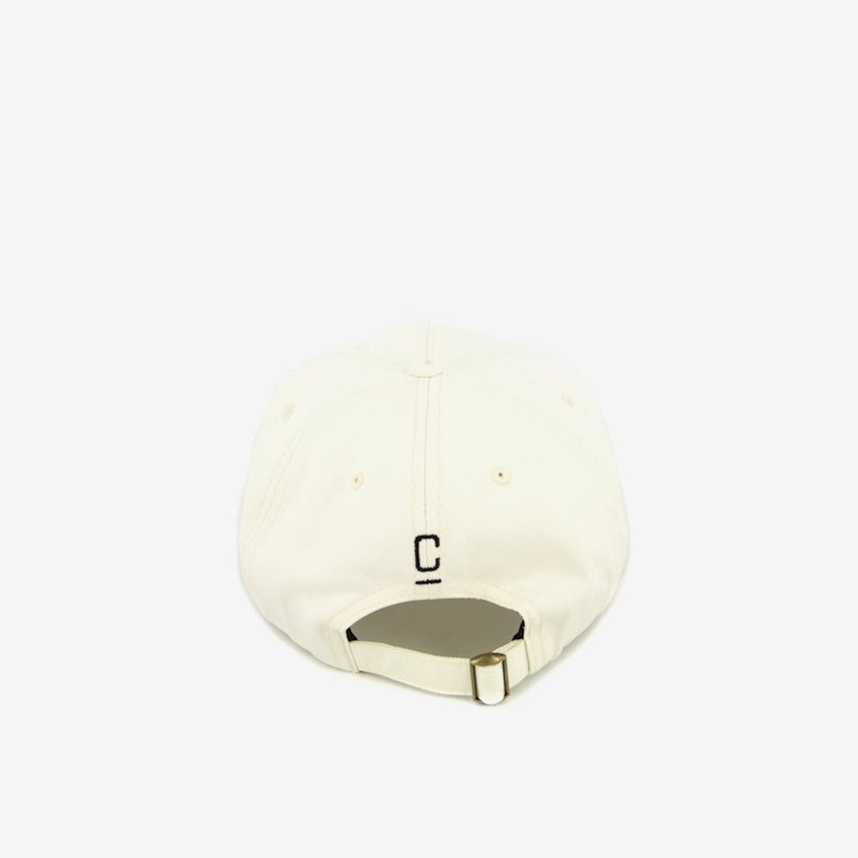 Grim Precurved Strapback Off White