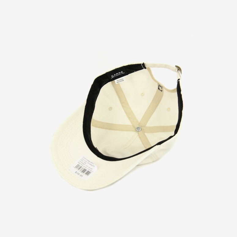 Grim Precurved Strapback Off White