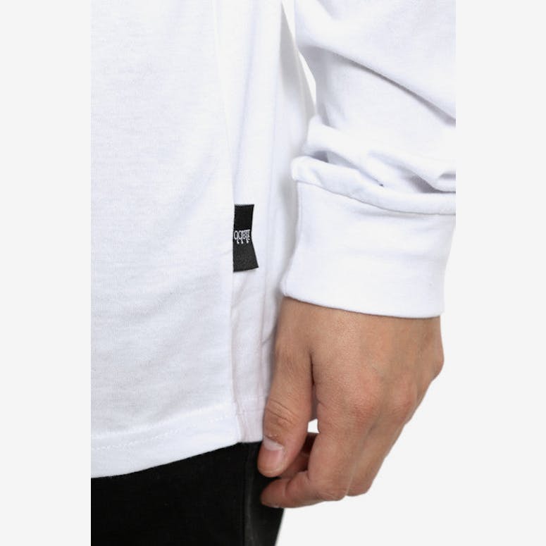 Conquer Long Sleeve Tee White