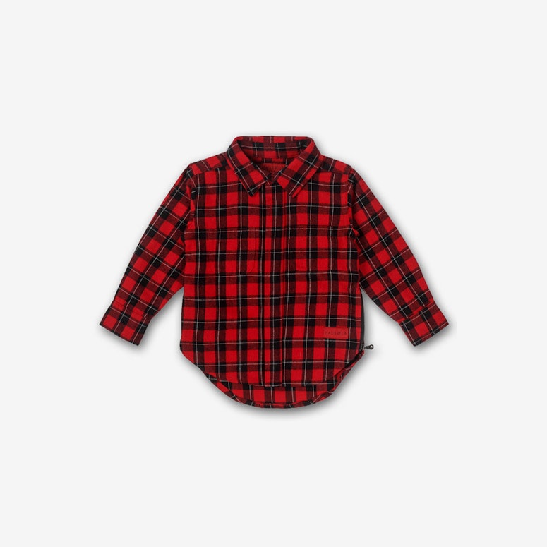 Maddox Two Button up Red