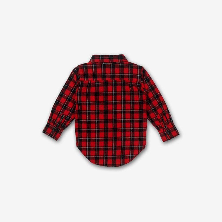 Maddox Two Button up Red