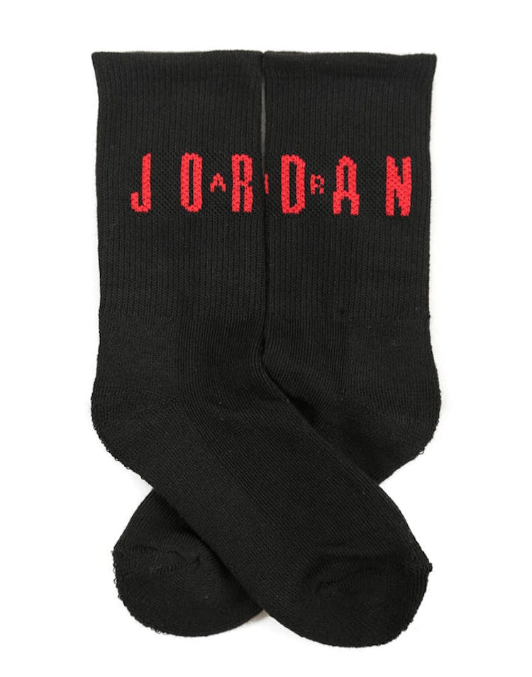 Air Jordan Crew 2P Sock White/black